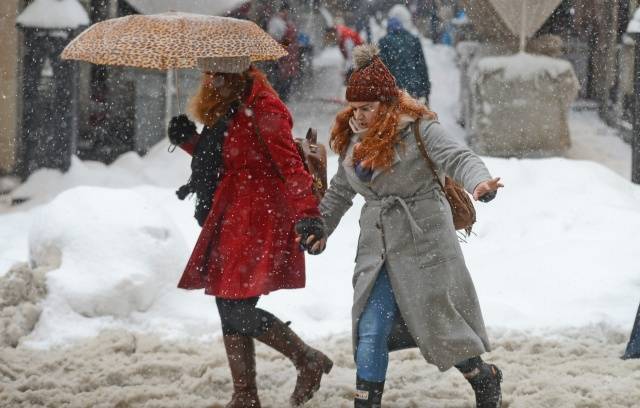 İstanbul'dan kar manzaraları