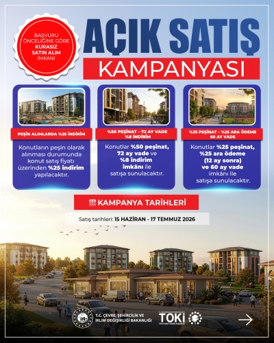 TOKİ'den kurasız 20 bin konut kampanyası! İşte başvuru şartları