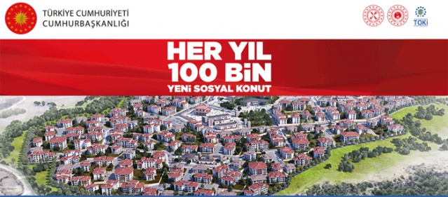 TOKİ'nin 100 bin sosyal konut projesine başvuru E-Devlet'ten nasıl yapılır?