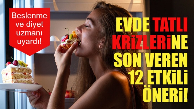 Evde tatlı krizlerine son veren 12 etkili öneri! İşte sağlıklı tatlı tarifleri