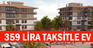 TOKİ’den 359 liradan başlayan taksitlerle ucuz konut fırsatı