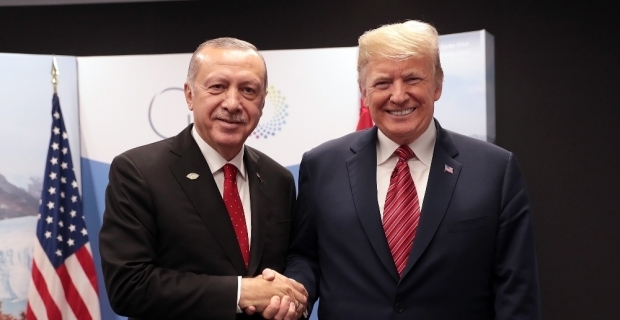 Erdoğan, Trump ile görüştü