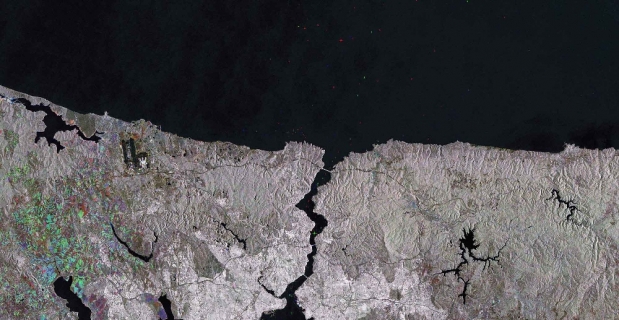 Avrupa Uzay Ajansı İstanbul Boğazı’nı görüntüledi