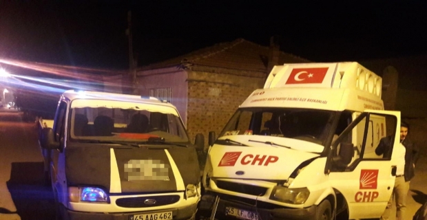 CHP’nin seçim aracı kaza yaptı: 7 yaralı
