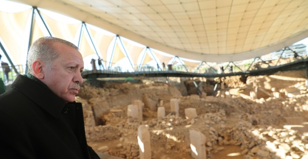 Cumhurbaşkanı Erdoğan Göbeklitepe’yi gezdi