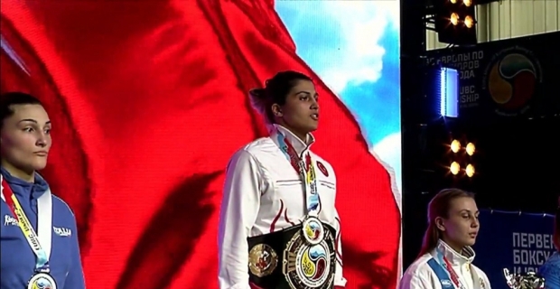 Milli boksör Busenaz Sürmeneli, Avrupa şampiyonu oldu
