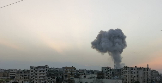 Rus uçakları İdlib’i vurdu: 5’i çocuk 10 ölü