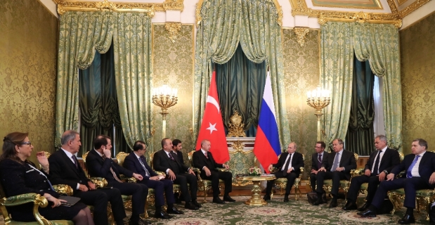 Cumhurbaşkanı Erdoğan: ”Rusya Türkiye’nin ticaret ortakları arasında 3’üncü sırada”