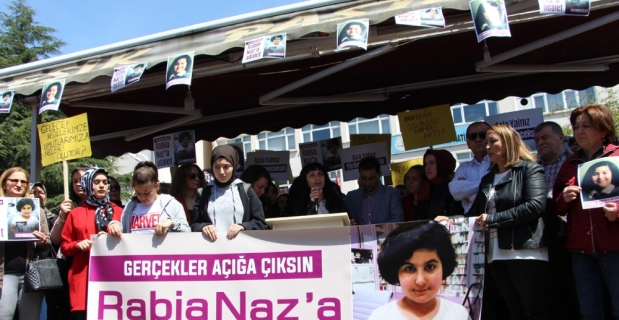 ‘Rabia Naz’a Adalet’ için toplandılar