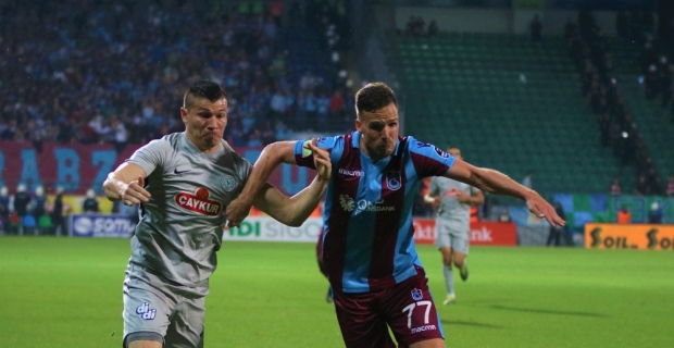 Trabzonspor galibiyetle bitirdi