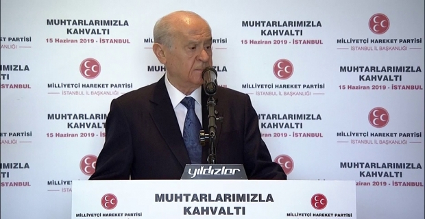 Bahçeli ’’Kimden hangi silahı alacağımıza biz karar veririz’’