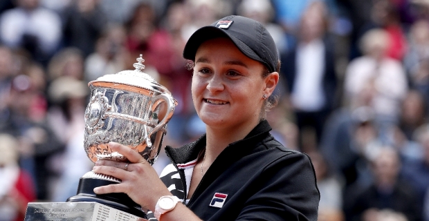 Fransa Açık’ta kadınlarda şampiyon Ashleigh Barty