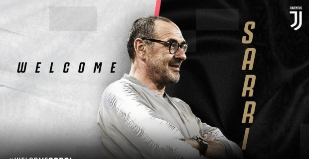 Juventus’un yeni hocası Sarri oldu