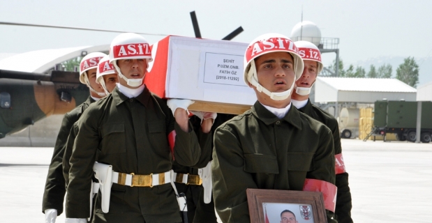 Şehit Öz memleketine uğurlandı