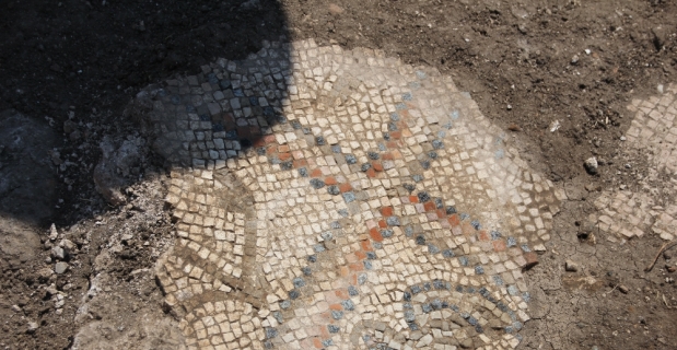 Antakya Hipodromunda mozaik parçası bulundu