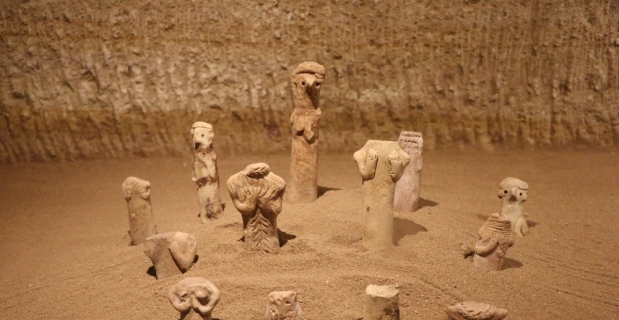 Kapadokya’da 7 bin yıllık heykelcikler sergileniyor