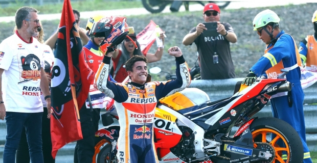 MotoGP’de şampiyon yine Marc Marquez