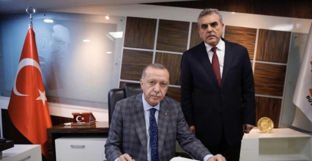 Cumhurbaşkanı Erdoğan Şanlıurfa Büyükşehir Belediyesini ziyaret etti