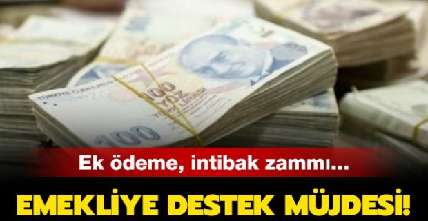 Emekli maaşına 2020'de destek müjdesi! Emekliye intibak zammı, 3600 ek gösterge düzenlemesi!