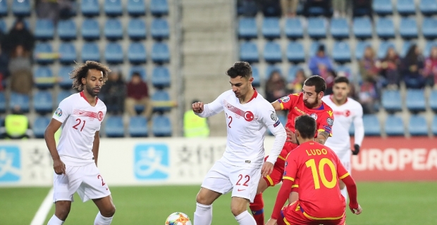 EURO 2020 Elemeleri: Andorra: 0 - Türkiye: 2 (Maç sonucu)