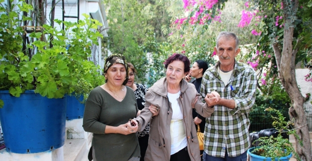 Fatma Girik, 2 ay tedavinin ardından Bodrum’a döndü