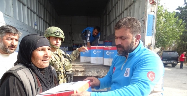 Şanlıurfa’dan sınır ötesine insani yardım