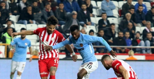 Süper Lig: Antalyaspor: 1 - Gaziantep FK: 1 (Maç sonucu)