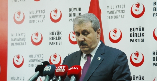 BBP Genel Başkanı Destici: ”Tezkere çok yerinde olmuştur”