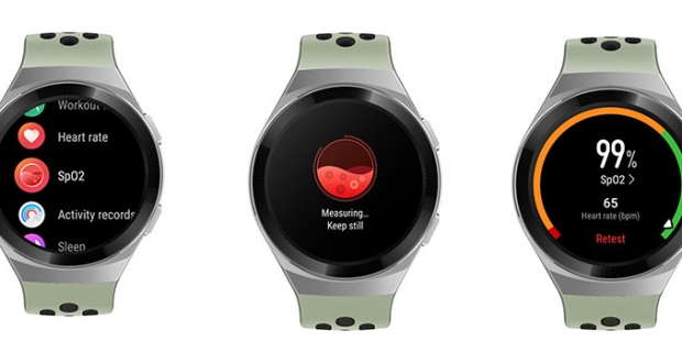 Huawei’nin yeni akıllı saati WATCH GT 2e kan basıncı, kalp atım hızı ve oksijen satürasyonu ölçüyor