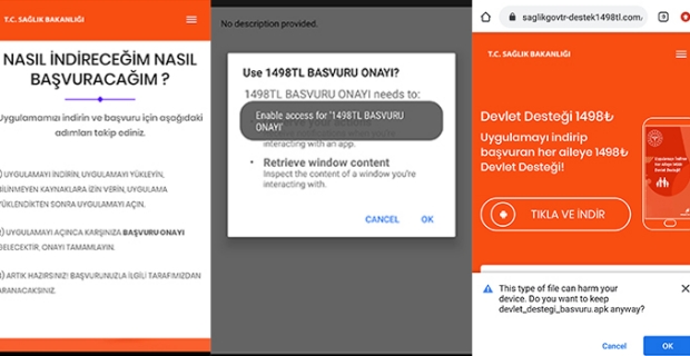 Bu uygulamadan uzak durun! Siber dolandırıcılardan her aileye 1498 lira vaadi