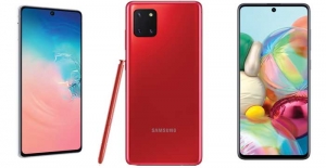 Samsung’un yeni akıllı telefonları Galaxy S10 Lite, Galaxy Note10 Lite ve Galaxy A71 satışa çıktı