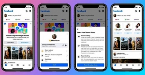 Facebook, yeni grup görüntülü sohbet özelliği Messenger Rooms’u hayata geçirdi