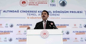 Ankara Altındağ'da  451 konutun Temel Atma Töreni gerçekleştirildi