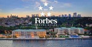 Çırağan Sarayı’na dünyadaki en yüksek skorlardan biri ile Forbes Travel Guide’dan “Beş Yıldız’’ verildi