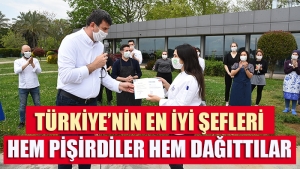 Türkiye’nin en iyi şefleri pişirdikleri yemekleri Kadıköylü komşularına dağıttı